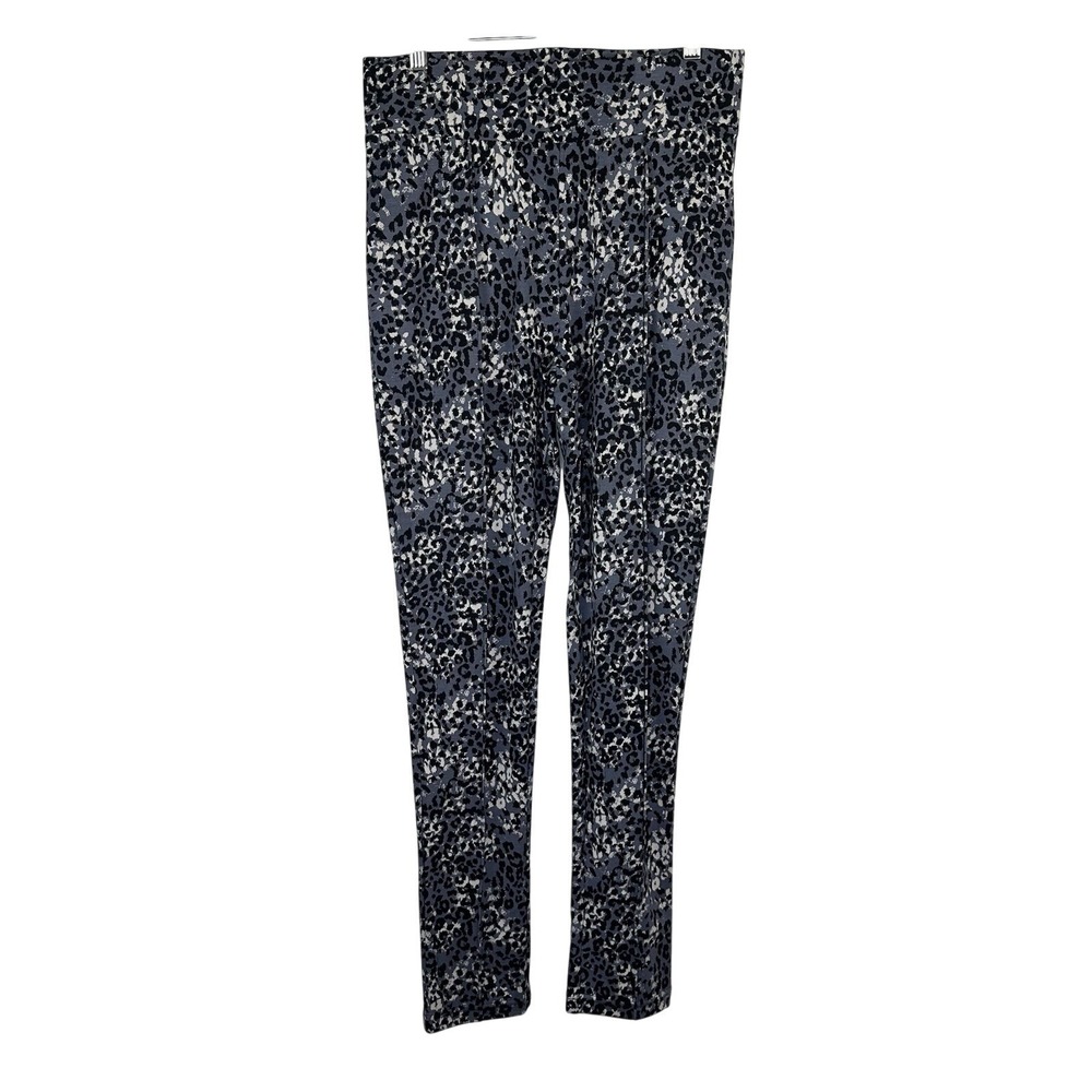 Seven 7 Camouflage Leggings Cotton Blend Stretch High Rise Gray Black Women's M